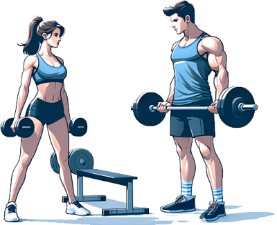 Muskelaufbau Training