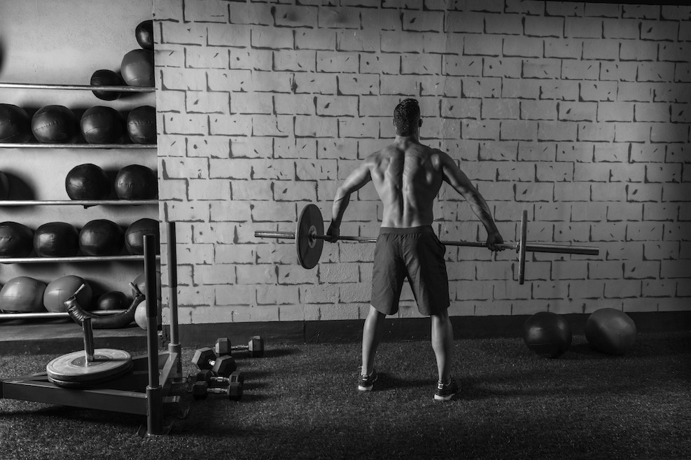 Frontheben mit der Langhantel
