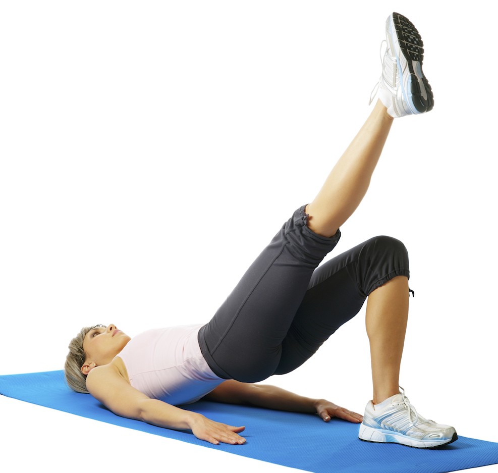 Hiplift mit einem Bein