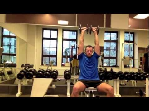 Schulterdrücken (Kurzhantel)